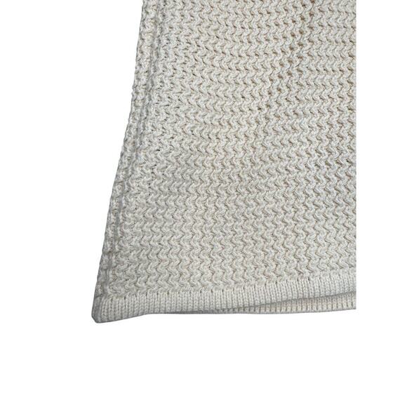 NEW House of Harlow 1960 Cream Crochet Dress Size Large - Picture 12 of 14